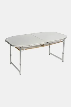 Bo-Camp Premium Ovaal Koffermodel 150x80cm Tafel