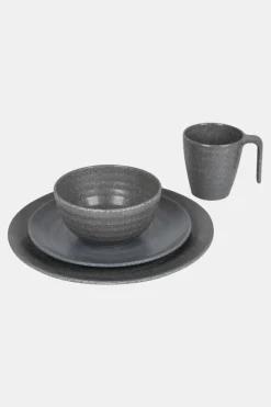Bo-Camp Servies 100% Melamine 16-Delig Stone