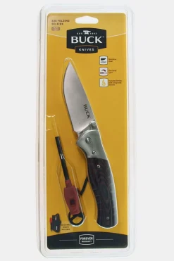 Buck Knives Large Folding Selkirk Micarta Clampack Mes