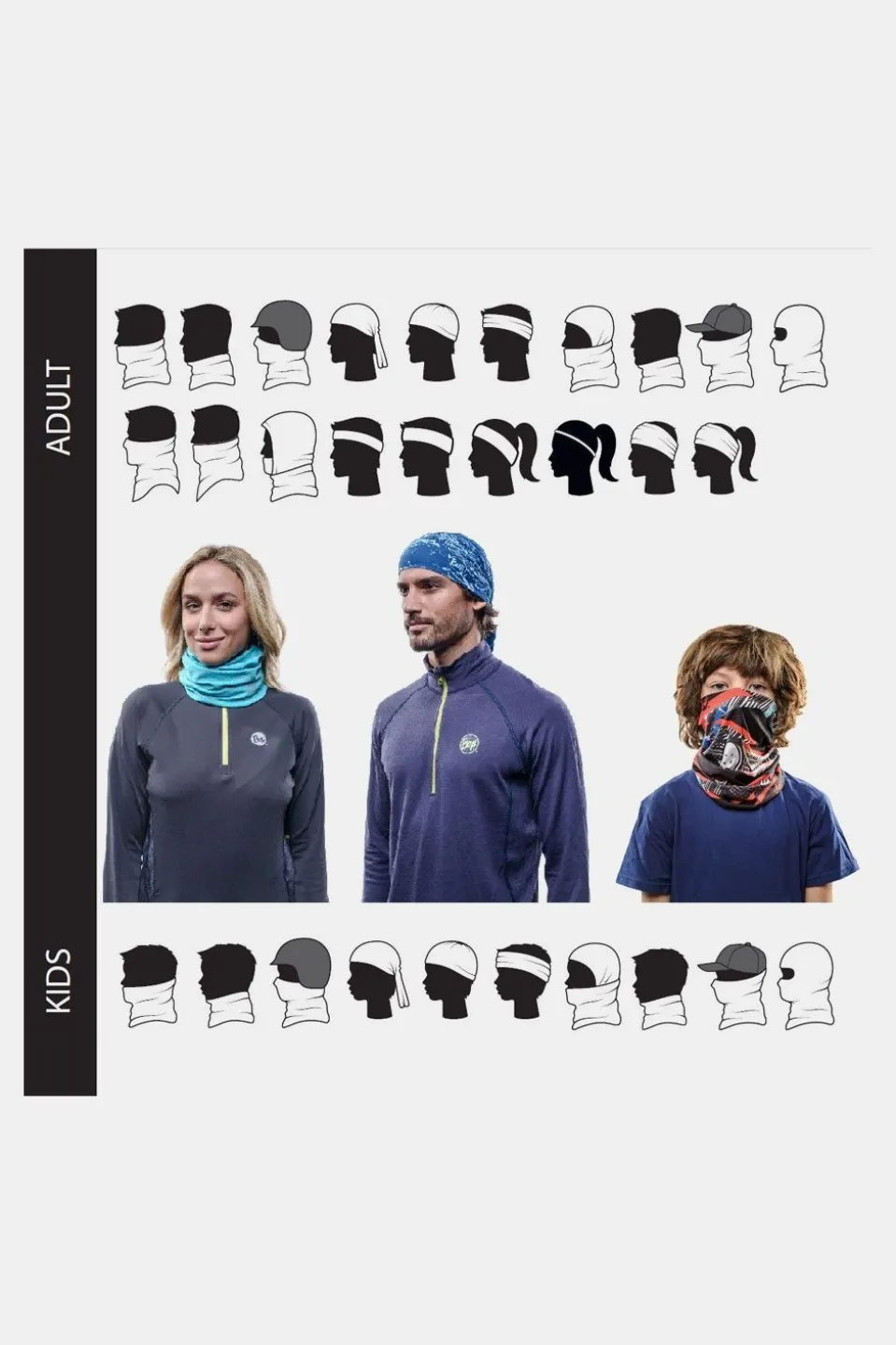 Buff Coolnet UV+ Solid Black