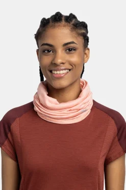 Buff Merino Lightweight Solid Coral Buff