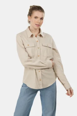 Buitenmens Flannel Melton Shirt Dames
