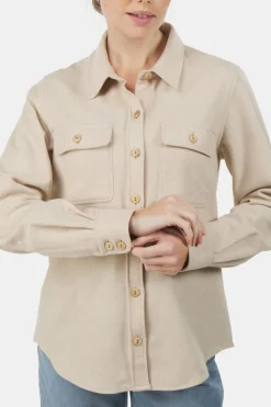 Buitenmens Flannel Melton Shirt Dames