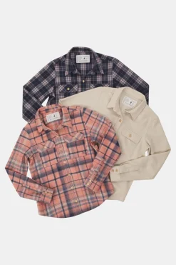 Buitenmens Flannel Melton Shirt Dames