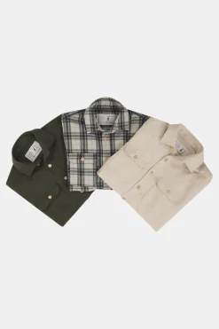 Buitenmens Flannel Melton Ruit Blouse