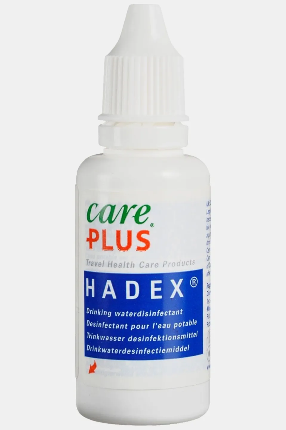 Care Plus Hadex water disinfectant