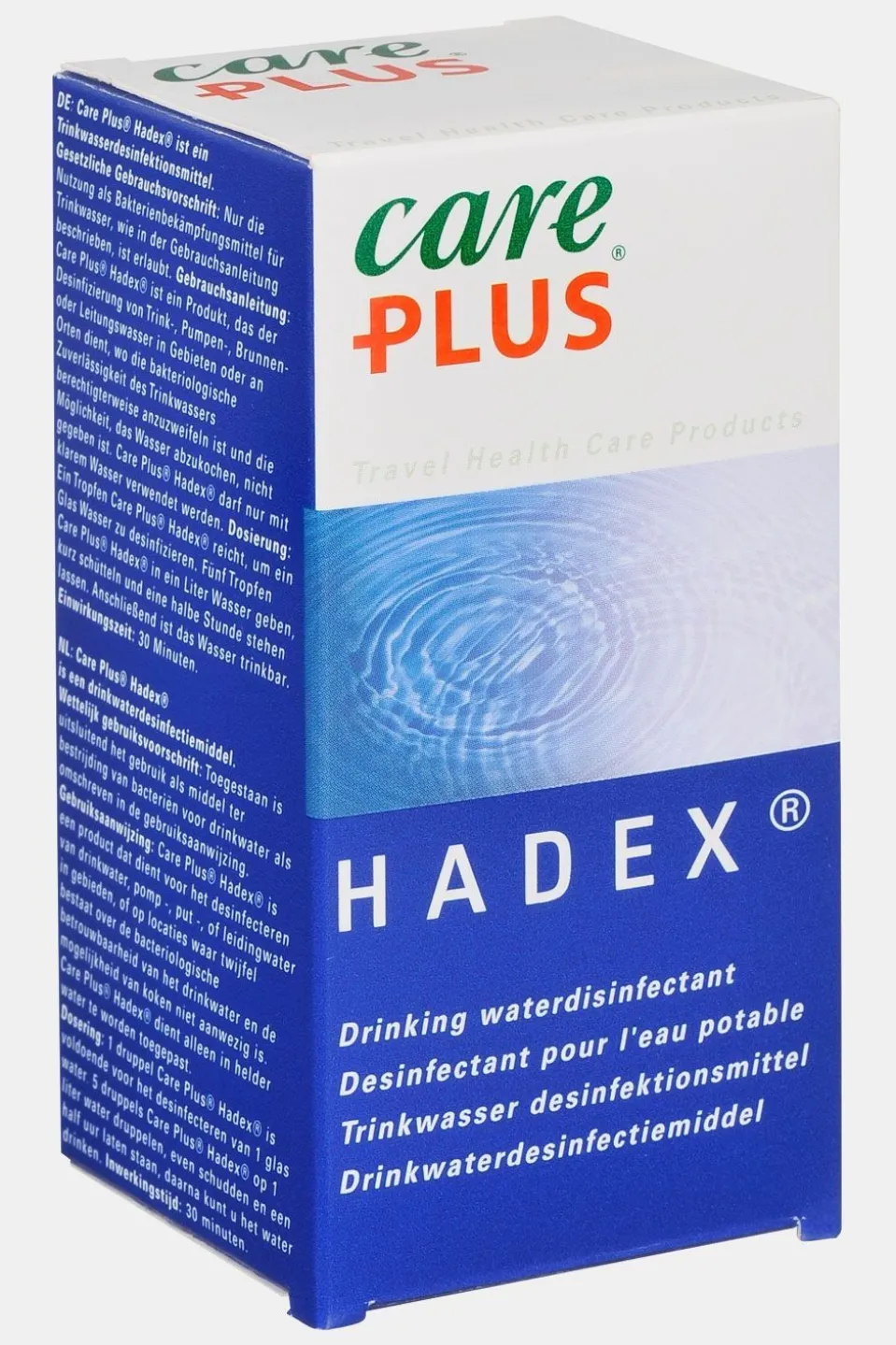 Care Plus Hadex water disinfectant