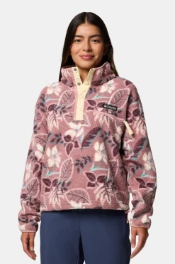 Columbia Helvetia II Printed Cropped Fleece Dames