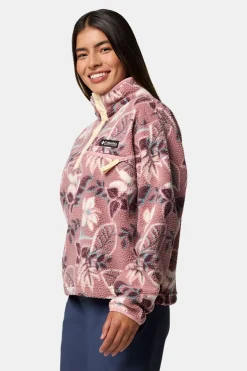 Columbia Helvetia II Printed Cropped Fleece Dames