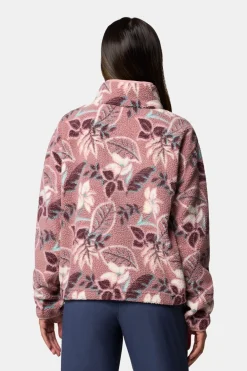 Columbia Helvetia II Printed Cropped Fleece Dames