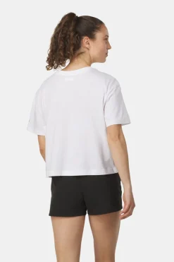 Columbia Rolling Bend Graphic Relaxed Crop T-shirt Dames