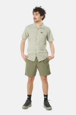 Columbia Tech Trail Utility Printed Woven T-shirt