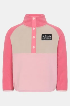 Didriksons Monte Kids Half Button Fleecevest Junior