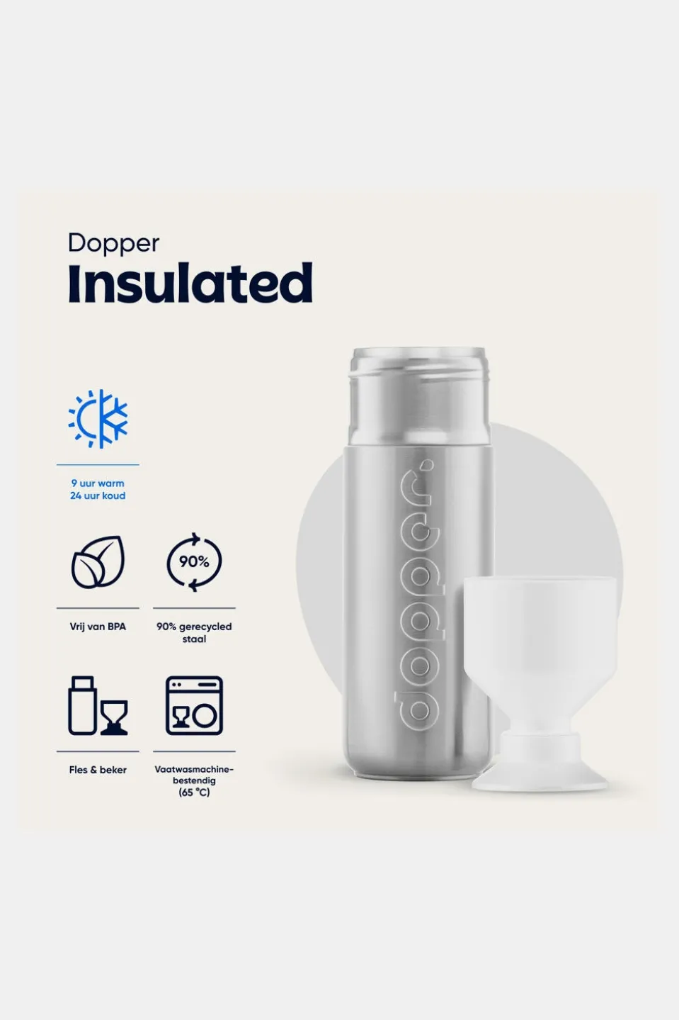 Dopper Dopper Insulated (580Ml) Drinkfles