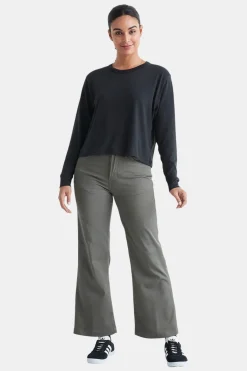 Duer Free High Rise Wide Leg Broek Dames