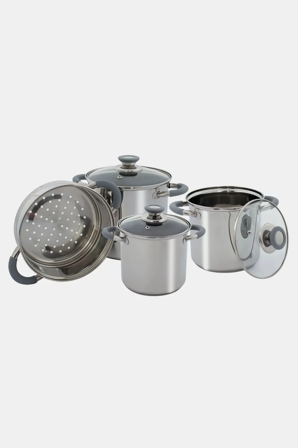 Eurotrail Pannenset Kingston 7 dlg. Rvs Set