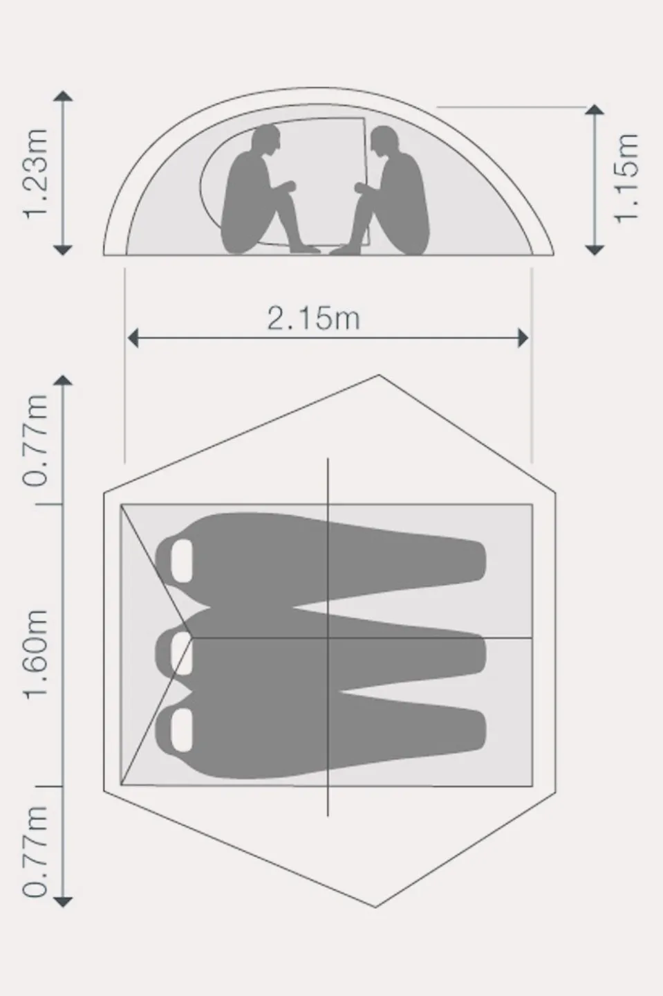 Exped Mira III HL 3-Persoonstent