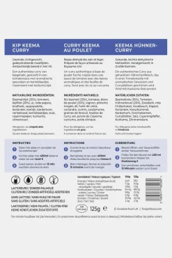 Firepot Chicken Keema Curry 1-persoon Maaltijd