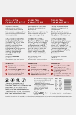 Firepot Chilli Con Carne met Rijst Xl Maaltijd
