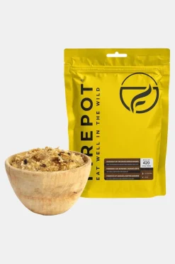 Firepot Toasted Banana Porridge Havermoutpap met Banaan Ontbijt