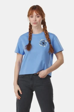 Fjällräven Fjällblomster Logo T-Shirt Dames