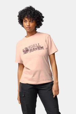 Fjällräven Lush Logo T-shirt Dames
