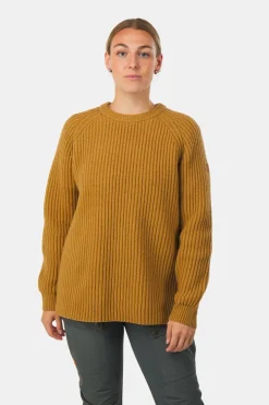 Fjällräven Övik Rib Sweater Wollen Trui Dames