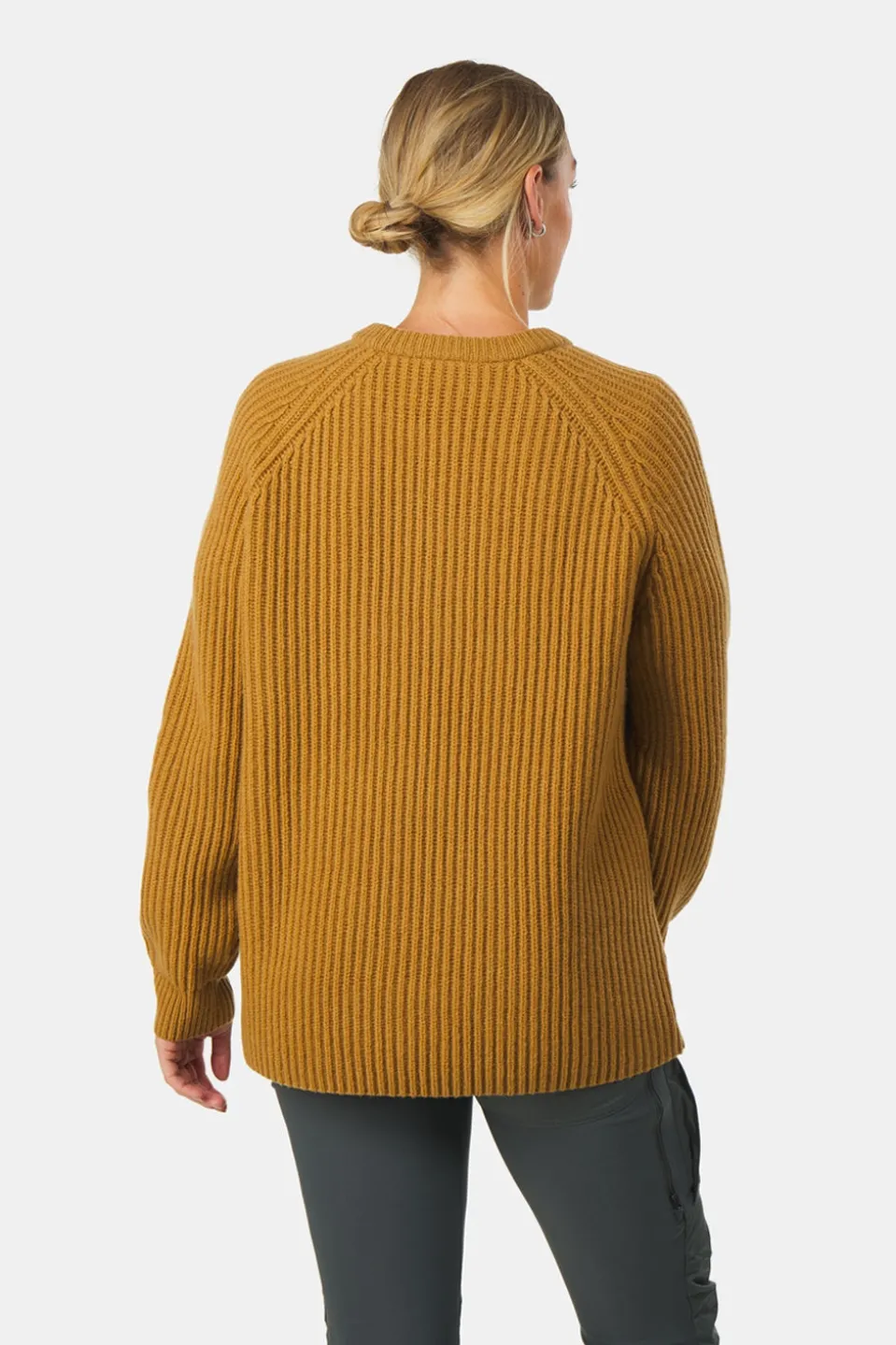 Fjällräven Övik Rib Sweater Wollen Trui Dames