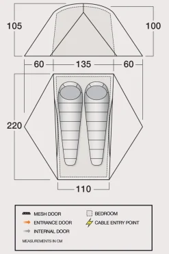 Force Ten Radon UL 2 Tent
