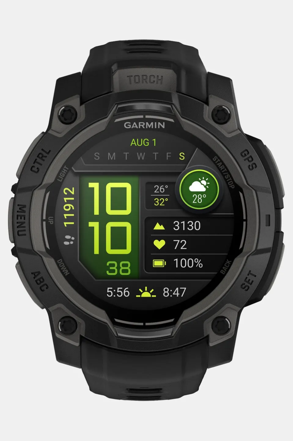 Garmin Instinct 3 45 mm AMOLED GPS Smartwatch
