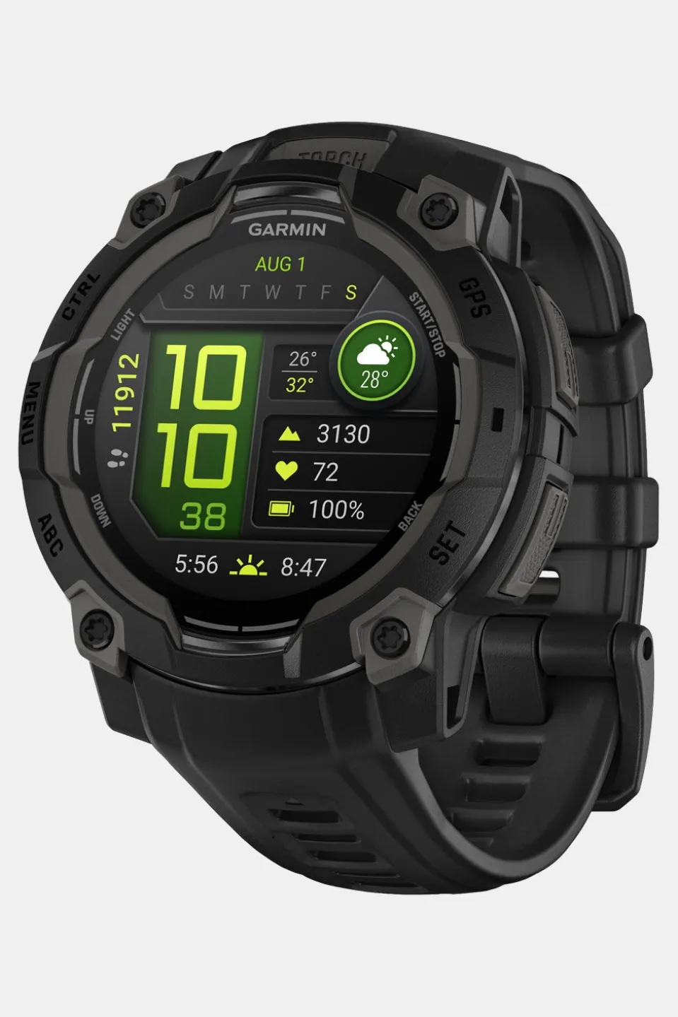 Garmin Instinct 3 45 mm AMOLED GPS Smartwatch