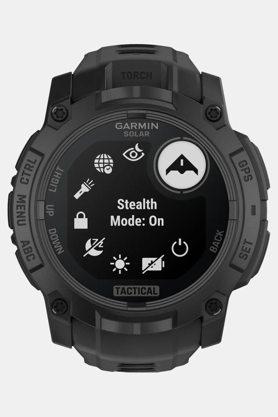 Garmin Instinct 3 Tactical Solar 50 mm GPS-Smartwatch