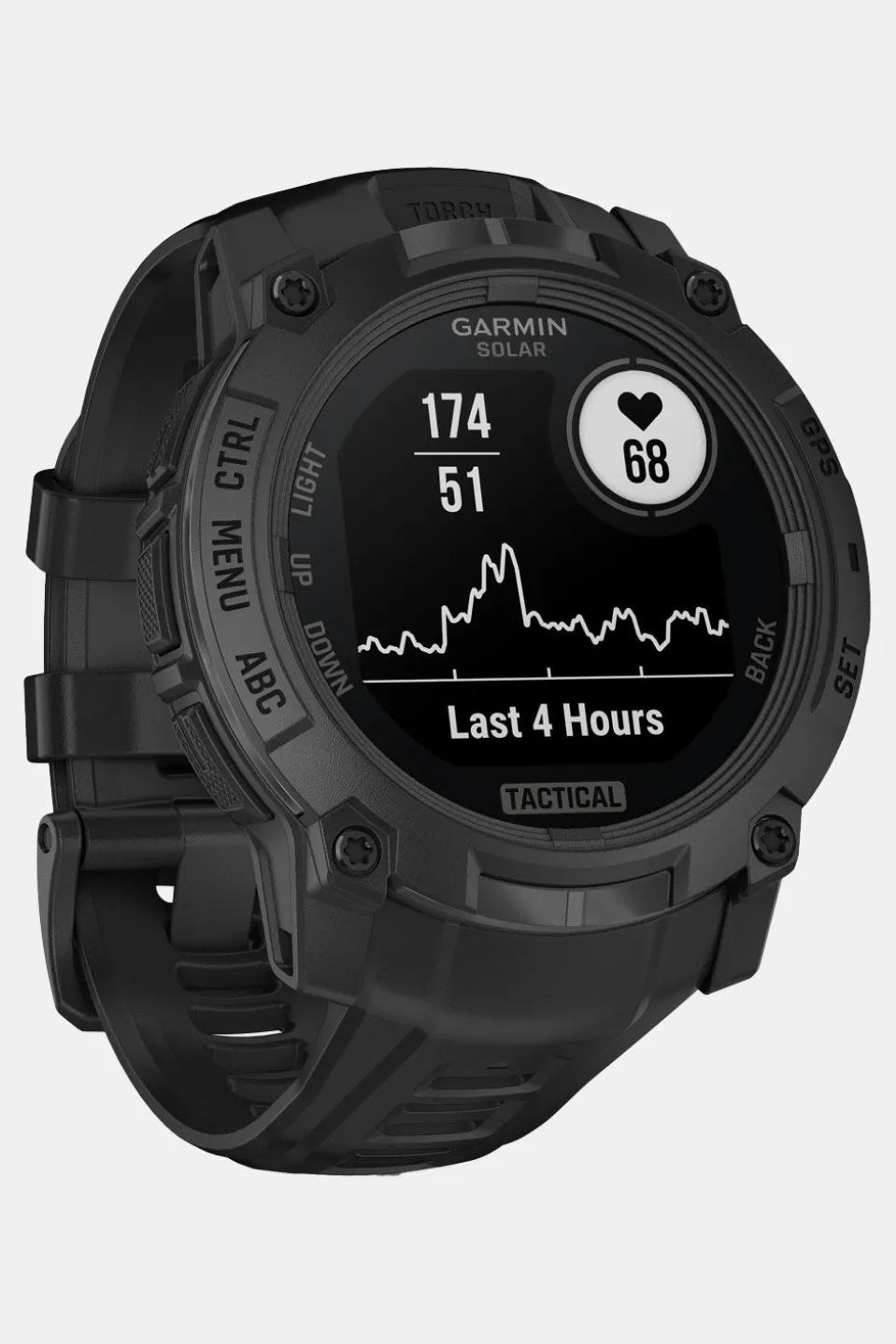 Garmin Instinct 3 Tactical Solar 50 mm GPS-Smartwatch