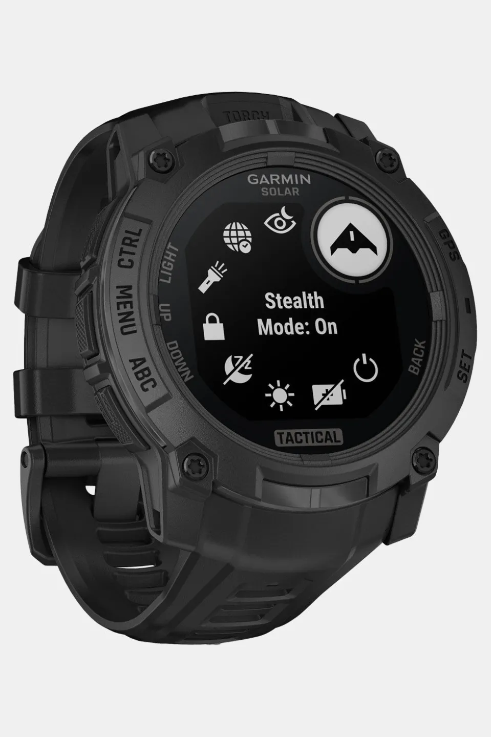 Garmin Instinct 3 Tactical Solar 50 mm GPS-Smartwatch