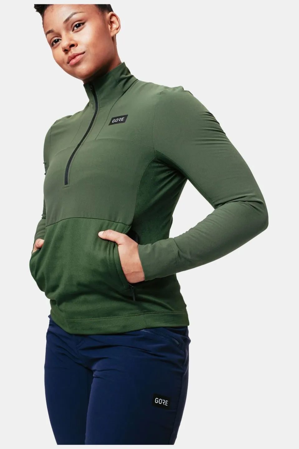 Gore Wear Trailkpr Hybrid 1/2-Zip Womens