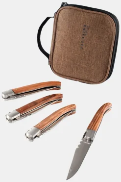 GSI Outdoors Rakau Folding Steak Knives Set