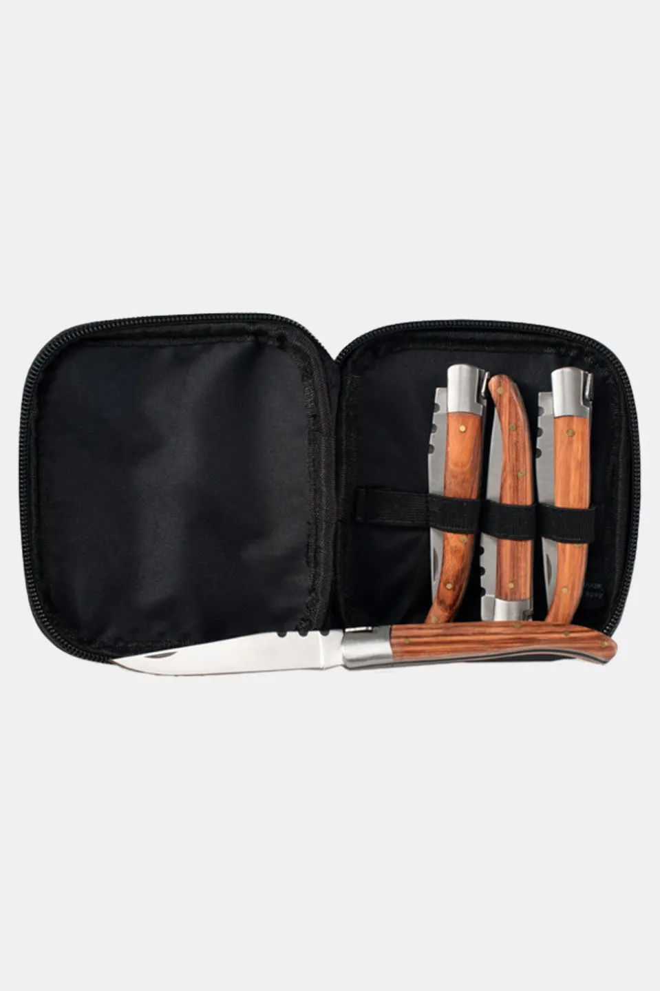 GSI Outdoors Rakau Folding Steak Knives Set