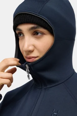 Haglöfs Magma Mid Hood Fleecevest Dames