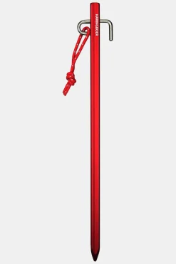 HARINGBOER Aluminium Rotsharing Met Haak 26 CM - 62 Gram Haring