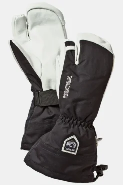 Hestra Army Leather Heli Ski 3-Finger Want