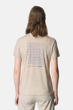 Houdini Tree Message T-shirt Dames