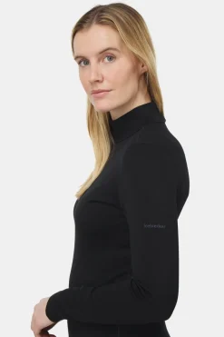 icebreaker 260 Tech LS Turtleneck Dames