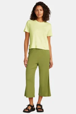 icebreaker Tech Lite III Crop T-shirt Dames