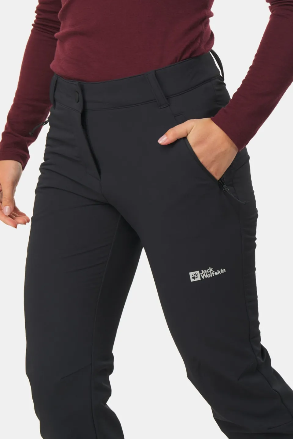 Jack Wolfskin Activate Thermic Softshell Broek Dames