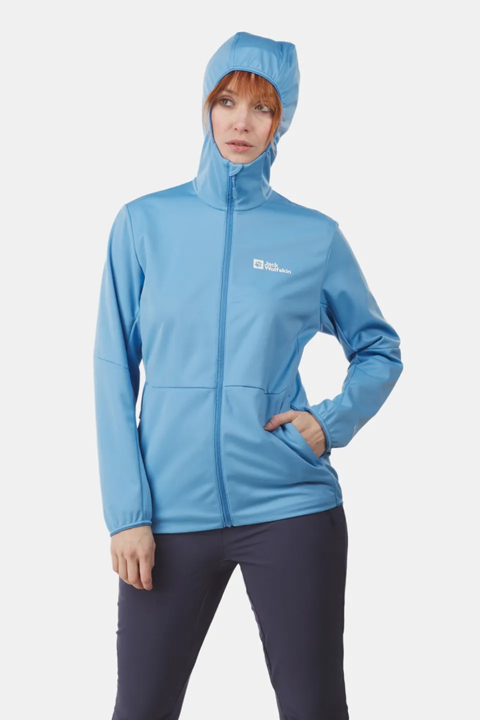 Jack Wolfskin Feldberg Hoody Softshell Dames