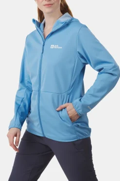 Jack Wolfskin Feldberg Hoody Softshell Dames