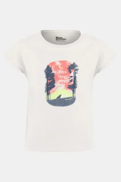 Jack Wolfskin Graphic Girls T T-Shirt Junior
