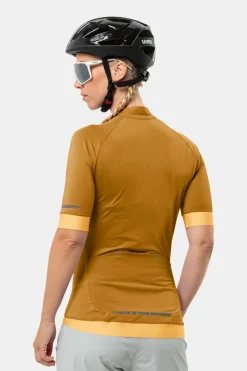 Jack Wolfskin Gravex FZ S/S Fietsshirt Dames
