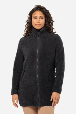 Jack Wolfskin High Curl Coat Fleecevest Dames
