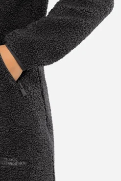 Jack Wolfskin High Curl Coat Fleecevest Dames